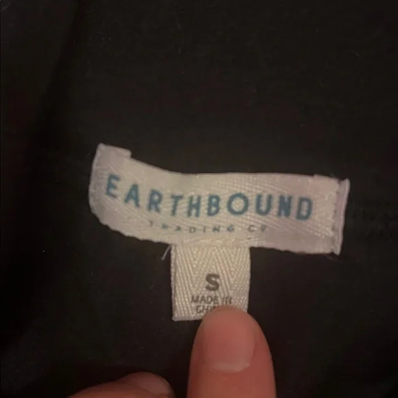 Earthbound crossover waistband bell bottom flare yoga pants - Picture 4 of 4